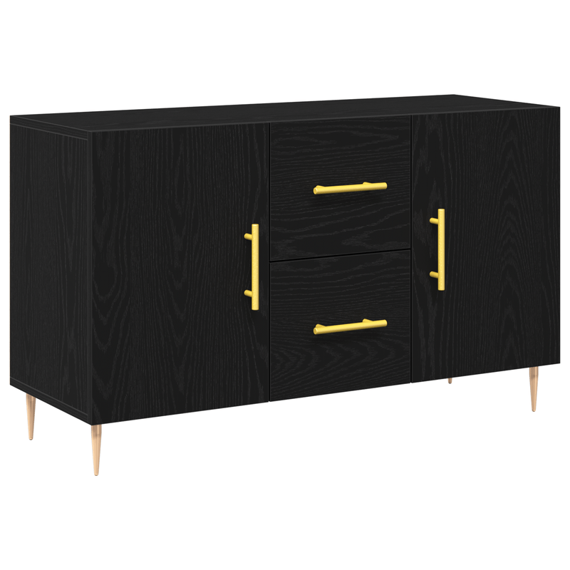 Casa si Gradina - Mobilier - Comode si corpuri - Comode - Dulap, stejar negru, 100x36x60 cm, lemn prelucrat - Infinity.ro