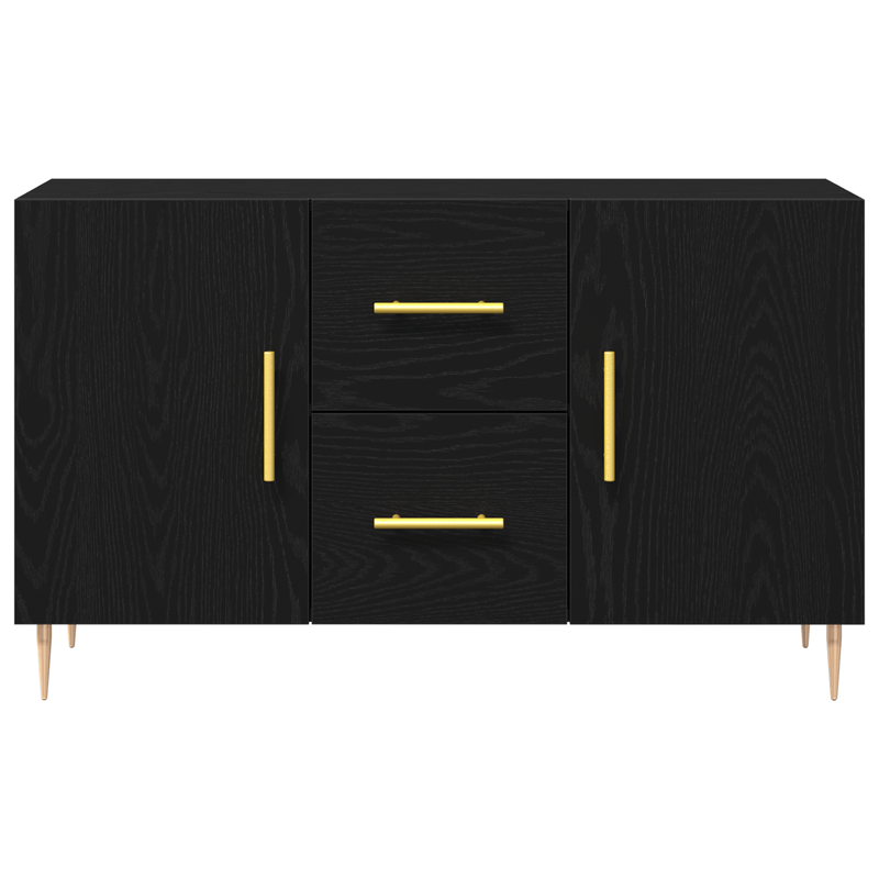 Casa si Gradina - Mobilier - Comode si corpuri - Comode - Dulap, stejar negru, 100x36x60 cm, lemn prelucrat - Infinity.ro