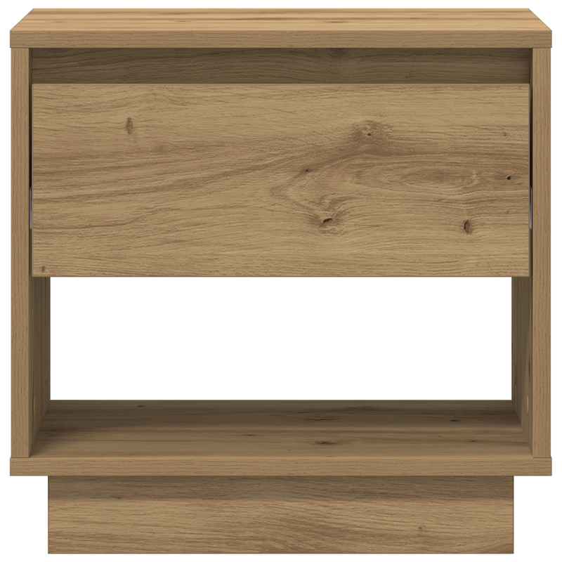 Casa si Gradina - Mobilier - Comode si corpuri - Noptiere - Noptiere, 2 buc. stejar artizanal, 45x34x47 cm, lemn prelucrat - Infinity.ro