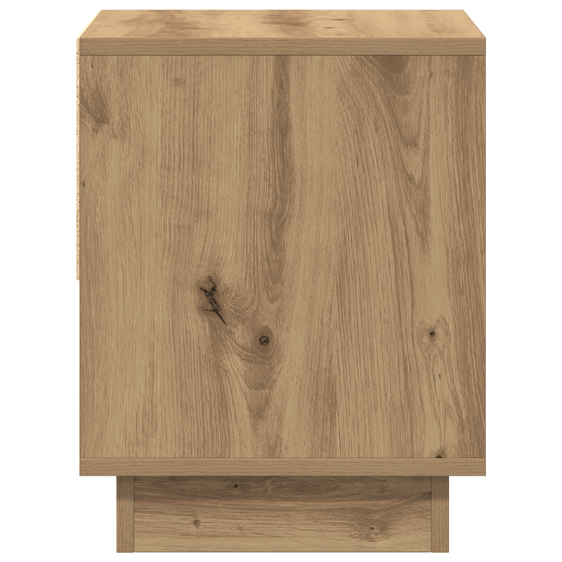Casa si Gradina - Mobilier - Comode si corpuri - Noptiere - Noptiere, 2 buc. stejar artizanal, 45x34x47 cm, lemn prelucrat - Infinity.ro