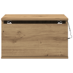 Casa si Gradina - Mobilier - Comode si corpuri - Noptiere - Noptiere cu LED-uri, de perete, 2 buc., stejar artizanal - Infinity.ro