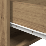 Casa si Gradina - Mobilier - Comode si corpuri - Noptiere - Noptiere cu LED-uri, de perete, 2 buc., stejar artizanal - Infinity.ro