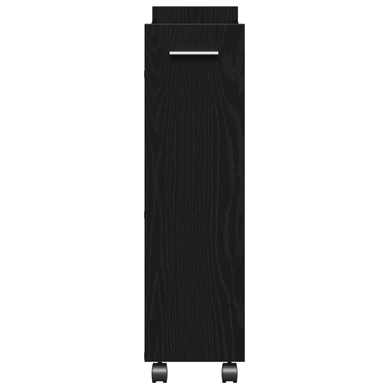 Casa si Gradina - Mobilier - Dulapuri si sifoniere - Dulapuri - Dulap cu roti, stejar negru, 60x22x79 cm, lemn prelucrat - Infinity.ro