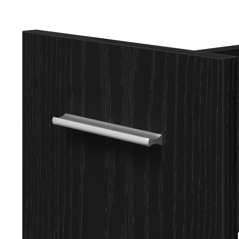Casa si Gradina - Mobilier - Dulapuri si sifoniere - Dulapuri - Dulap cu roti, stejar negru, 60x22x79 cm, lemn prelucrat - Infinity.ro