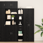 Casa si Gradina - Mobilier - Comode si corpuri - Corpuri bucatarie - Highboard Artisan Stejar 30x42,5x185 cm Lemn Compus - Infinity.ro