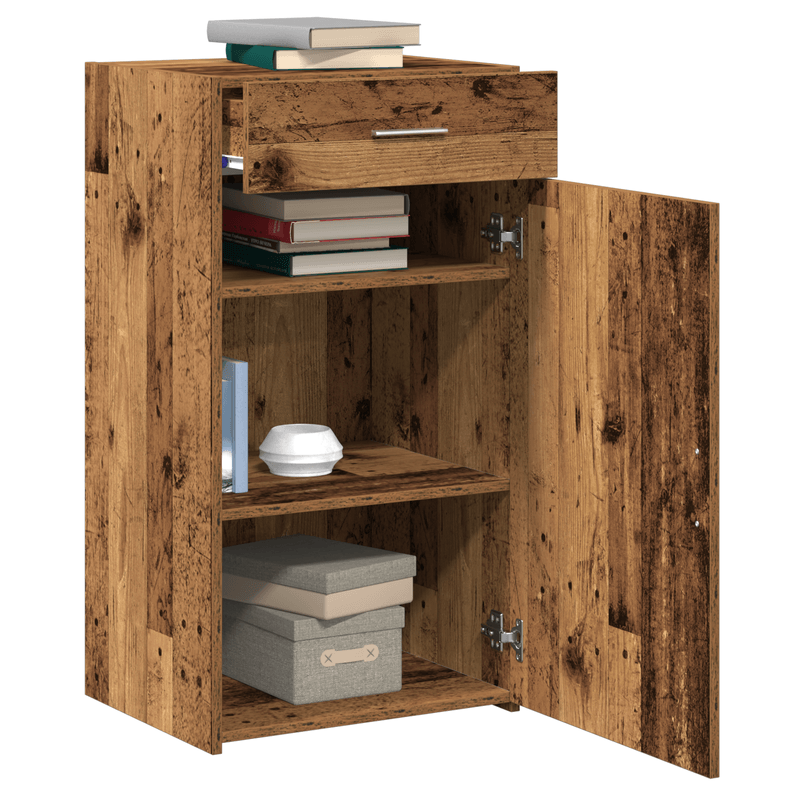 Casa si Gradina - Mobilier - Comode si corpuri - Comode - Dulap, lemn vechi, 30x42,5x93 cm, lemn prelucrat - Infinity.ro