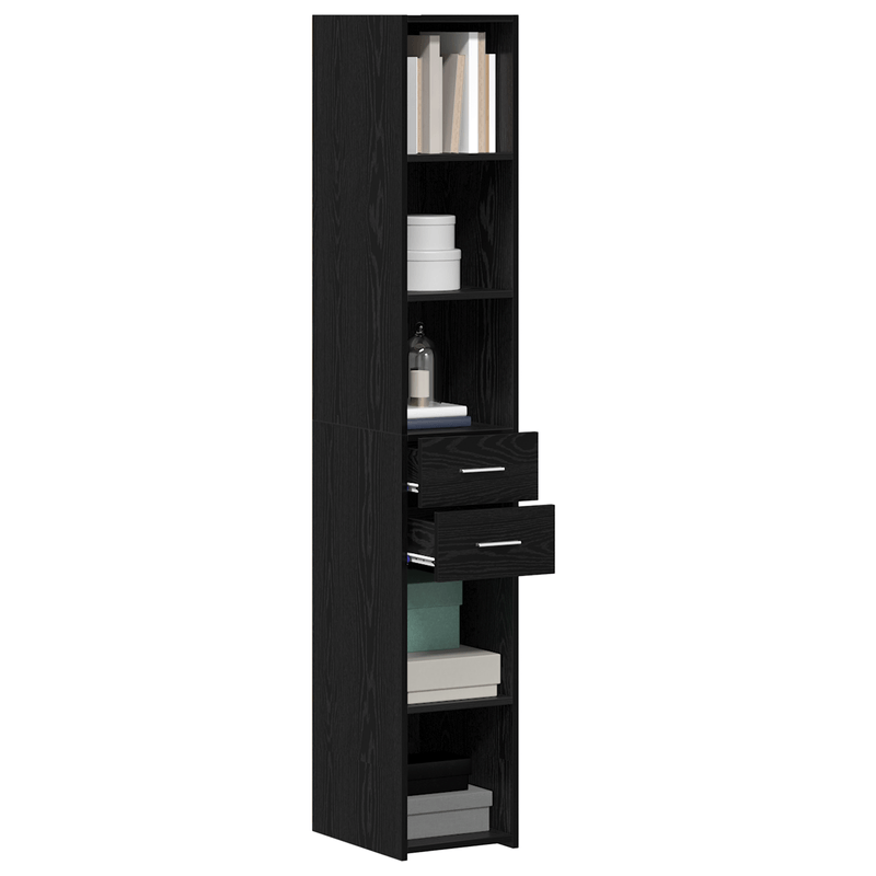 Casa si Gradina - Mobilier - Comode si corpuri - Corpuri bucatarie - Highboard Artisan Stejar 30x42,5x185 cm Lemn Compus - Infinity.ro