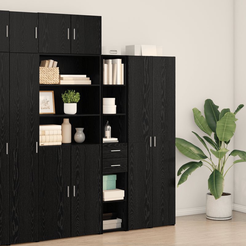 Casa si Gradina - Mobilier - Comode si corpuri - Corpuri bucatarie - Highboard Artisan Stejar 30x42,5x185 cm Lemn Compus - Infinity.ro