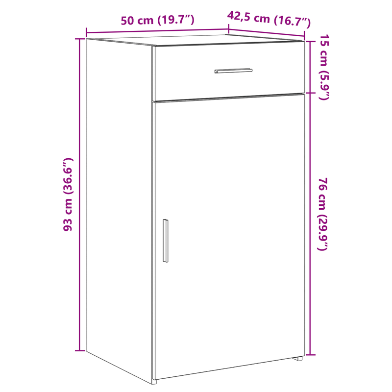 Casa si Gradina - Mobilier - Comode si corpuri - Comode - Dulap, lemn vechi, 30x42,5x93 cm, lemn prelucrat - Infinity.ro