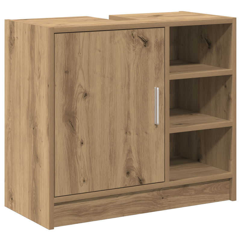 Casa si Gradina - Mobilier - Mobilier baie - Comode baie - Cabinet pentru Chiuveta Stejar Artizanal 63x29x55 cm Lemn prelucrat - Infinity.ro