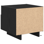 Casa si Gradina - Mobilier - Comode si corpuri - Noptiere - Noptiere cu LED-uri, 2 buc., stejar negru, 40x39x37 cm - Infinity.ro
