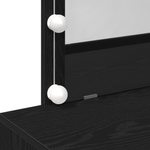 Casa si Gradina - Mobilier - Comode si corpuri - Masute de toaleta - Masa de Toaleta cu LED Stejar Negru 100x40x120 cm - Infinity.ro