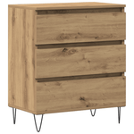Casa si Gradina - Mobilier - Comode si corpuri - Comode - Dulap cu sertare, stejar artizanal, 60x35x70 cm, lemn prelucrat - Infinity.ro