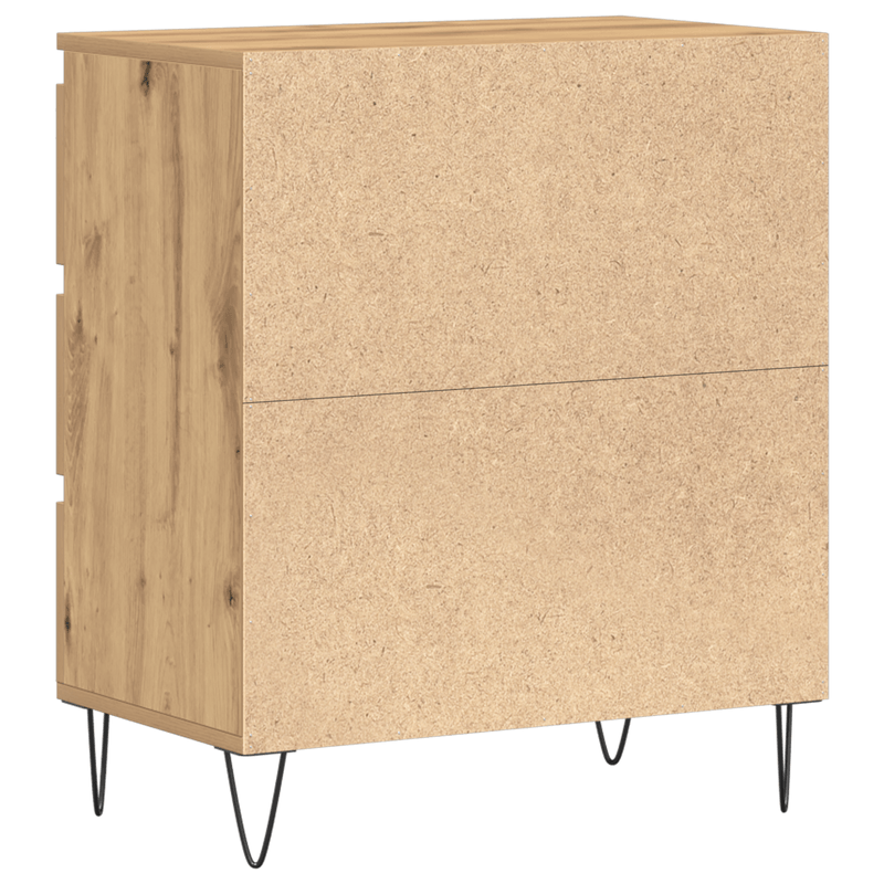 Casa si Gradina - Mobilier - Comode si corpuri - Comode - Dulap cu sertare, stejar artizanal, 60x35x70 cm, lemn prelucrat - Infinity.ro