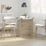 Casa si Gradina - Mobilier - Mese si birouri - Mese bucatarie si dining - Masa de sufragerie, stejar sonoma, 110x60x75 cm, lemn prelucrat - Infinity.ro