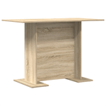 Casa si Gradina - Mobilier - Mese si birouri - Mese bucatarie si dining - Masa de sufragerie, stejar sonoma, 110x60x75 cm, lemn prelucrat - Infinity.ro