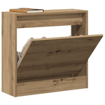 Casa si Gradina - Mobilier - Organizare si depozitare - Organizator incaltaminte - Dulap pentru pantofi Stejar Artisan 60x21x57 cm Lemn prelucrat - Infinity.ro