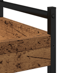 Casa si Gradina - Bucatarie si vesela - Ustensile bucatarie - Cosuri servire - Carucior de bucatarie, lemn vechi, 50x30x70 cm, lemn prelucrat - Infinity.ro