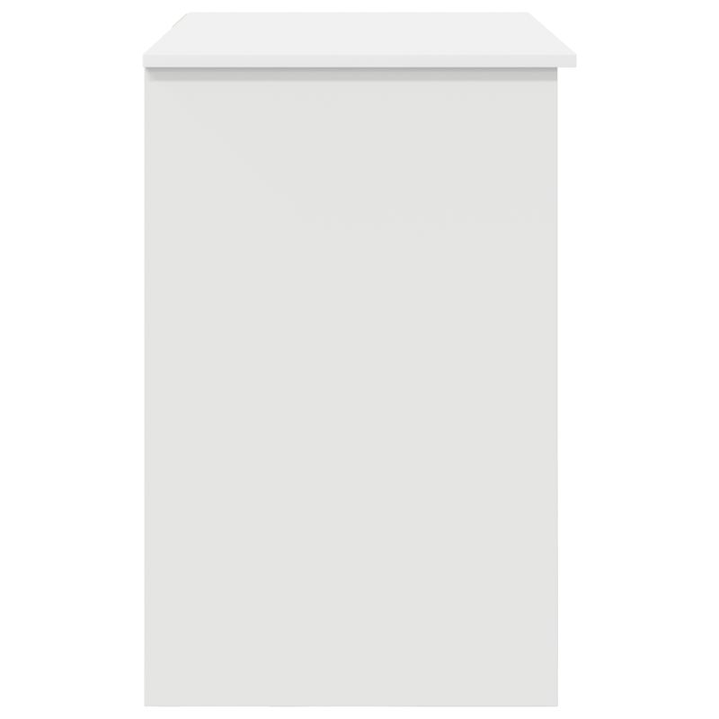 Casa si Gradina - Mobilier - Mese si birouri - Birouri - Birou cu spatiu de stocare alb 90x49.5x75 cm lemn prelucrat - Infinity.ro