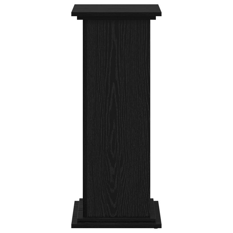 Casa si Gradina - Gradinarit si plante - Plante si ghivece - Ghivece si suporturi - Suport pentru plante stejar negru 33x33x80 cm lemn ingineresc - Infinity.ro