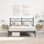 Casa si Gradina - Mobilier - Comode si corpuri - Noptiere - Noptiere de perete, 2 buc., stejar artizanal, 35x35x20 cm - Infinity.ro