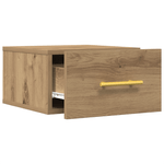 Casa si Gradina - Mobilier - Comode si corpuri - Noptiere - Noptiere de perete, 2 buc., stejar artizanal, 35x35x20 cm - Infinity.ro