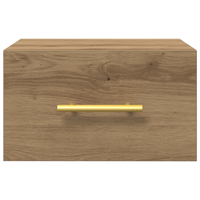Casa si Gradina - Mobilier - Comode si corpuri - Noptiere - Noptiere de perete, 2 buc., stejar artizanal, 35x35x20 cm - Infinity.ro