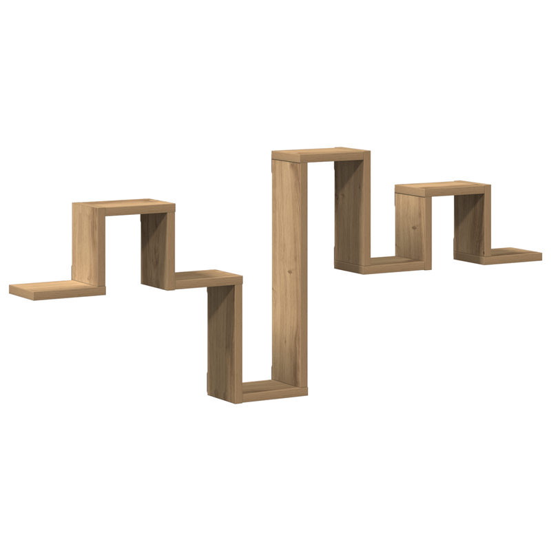 Casa si Gradina - Mobilier - Biblioteci si rafturi - Rafturi - Raft Artisan Stejar 104,5x10x43 cm Lemn prelucrat - Infinity.ro