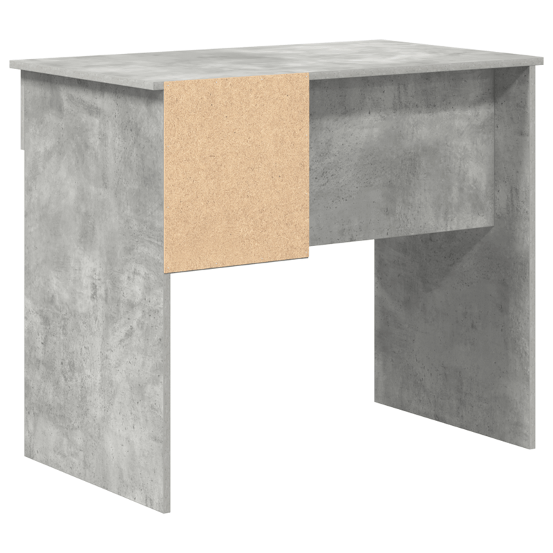 Casa si Gradina - Mobilier - Mese si birouri - Birouri - birou cu stocare gri beton 90x49.5x75 cm lemn compozit - Infinity.ro