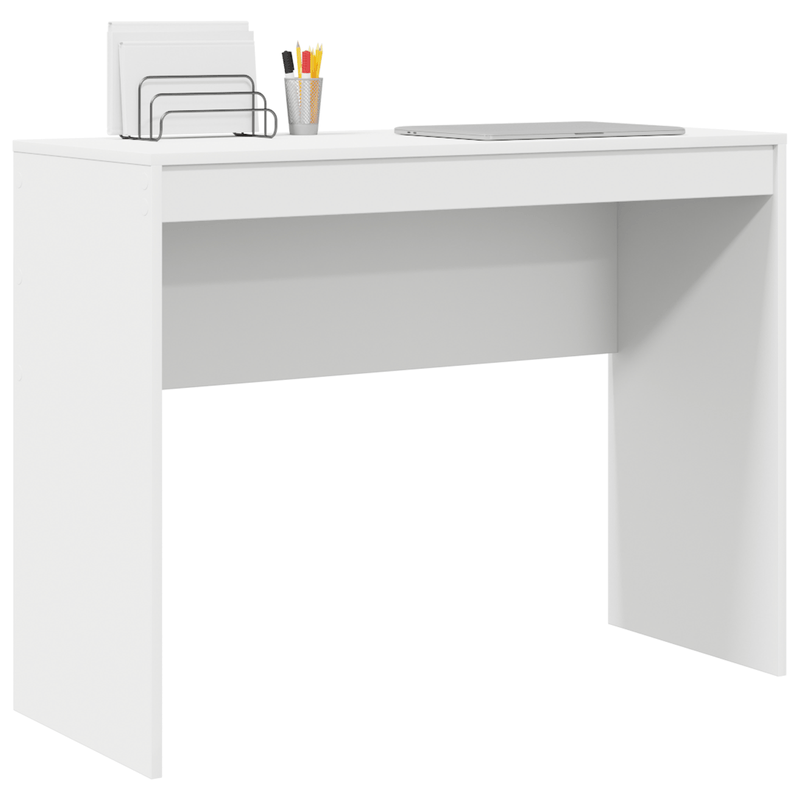 Casa si Gradina - Mobilier - Mese si birouri - Birouri - Birou de scris Alb Placi aglomerate Medie Simplu Birou compact - Infinity.ro