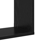 Casa si Gradina - Mobilier - Biblioteci si rafturi - Rafturi - Raft de perete Stejar negru 100x20x53 cm Lemn imbunatatit - Infinity.ro