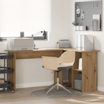 Casa si Gradina - Mobilier - Mese si birouri - Birouri - birou de computer din stejar artisan Stejar artisan Placi aglomerate - Infinity.ro