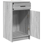 Casa si Gradina - Mobilier - Comode si corpuri - Comode - Dulap, gri sonoma, 40x41x75 cm, lemn prelucrat - Infinity.ro