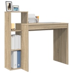 Casa si Gradina - Mobilier - Mese si birouri - Birouri - Birou de scris Sonoma Oak Placa aglomerata Mediu Birou compact - Infinity.ro