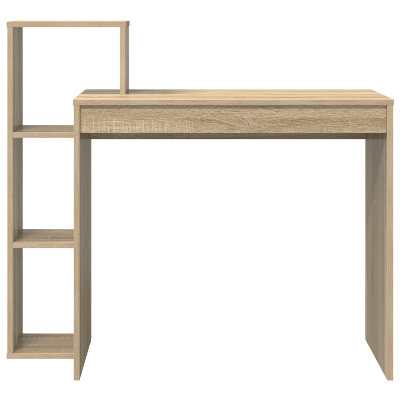 Casa si Gradina - Mobilier - Mese si birouri - Birouri - Birou de scris Sonoma Oak Placa aglomerata Mediu Birou compact - Infinity.ro
