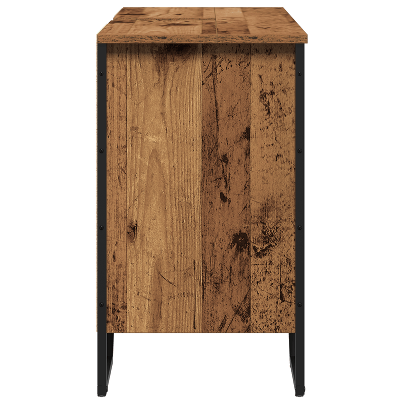 Casa si Gradina - Mobilier - Mobilier baie - Comode baie - Cabinet de chiuveta Lemn vechi 91x35x60 cm Lemn stratificat - Infinity.ro