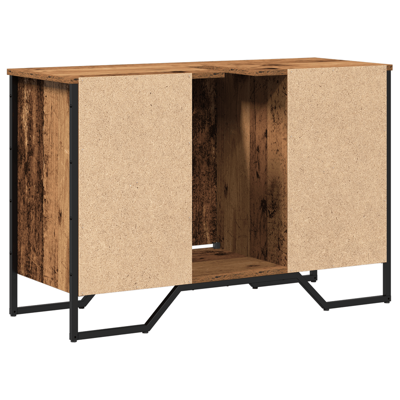 Casa si Gradina - Mobilier - Mobilier baie - Comode baie - Cabinet de chiuveta Lemn vechi 91x35x60 cm Lemn stratificat - Infinity.ro