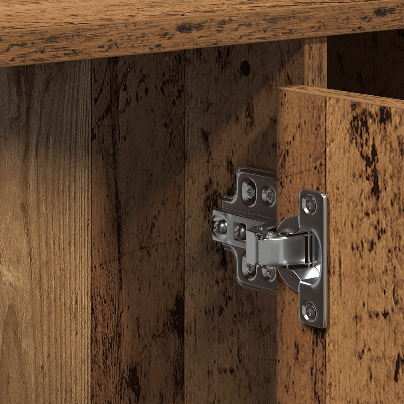 Casa si Gradina - Mobilier - Mobilier baie - Comode baie - Cabinet de chiuveta Lemn vechi 91x35x60 cm Lemn stratificat - Infinity.ro