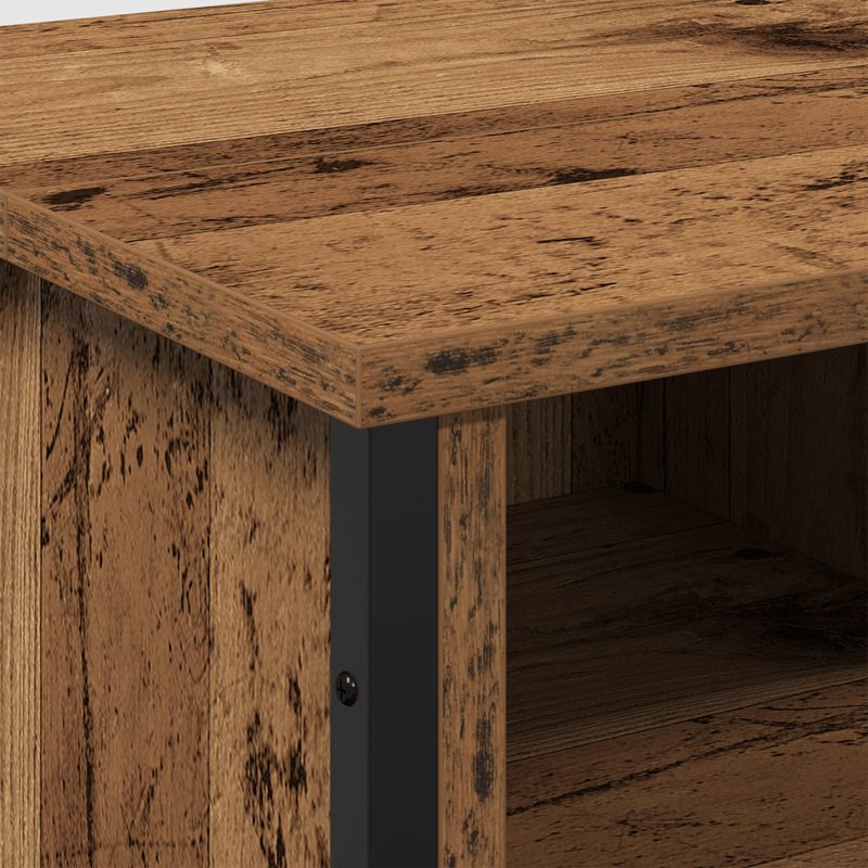 Casa si Gradina - Mobilier - Mobilier baie - Comode baie - Cabinet de chiuveta Lemn vechi 91x35x60 cm Lemn stratificat - Infinity.ro