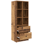 Casa si Gradina - Mobilier - Comode si corpuri - Comode - Unitate de rafturi maro Lemn vechi Placi aglomerate Mediu - Infinity.ro