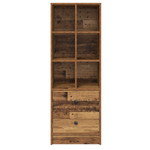 Casa si Gradina - Mobilier - Comode si corpuri - Comode - Unitate de rafturi maro Lemn vechi Placi aglomerate Mediu - Infinity.ro