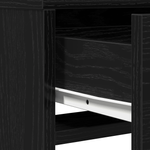 Casa si Gradina - Mobilier - Comode si corpuri - Masute de toaleta - Masa de toaleta cu lumini LED, stejar negru, 50x41x135 cm - Infinity.ro