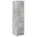 Casa si Gradina - Mobilier - Comode si corpuri - Comode - Comoda Gri Beton Gri Placi Aglomerate Mare Comoda - Infinity.ro