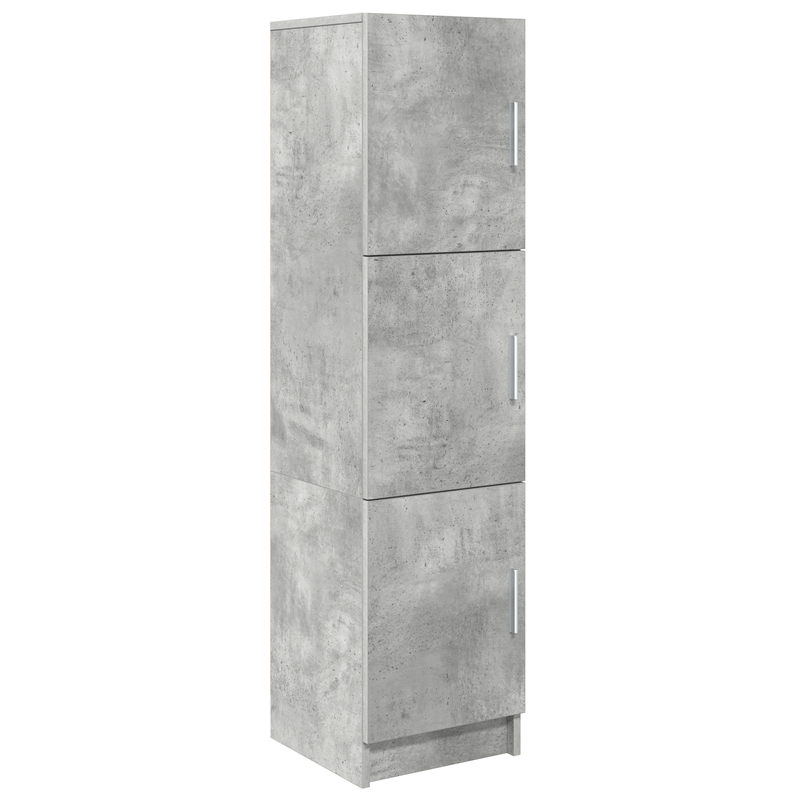 Casa si Gradina - Mobilier - Comode si corpuri - Comode - Comoda Gri Beton Gri Placi Aglomerate Mare Comoda - Infinity.ro
