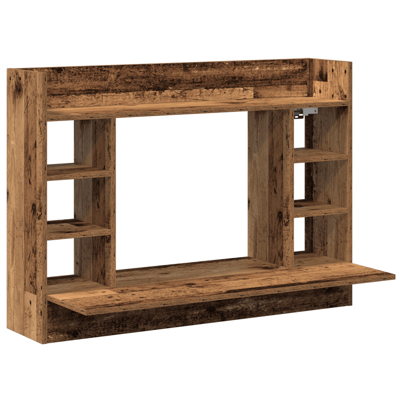 Casa si Gradina - Mobilier - Mese si birouri - Birouri - Birou Montat pe Perete Stejar Vechi 105x48x75 cm Lemn Prelucrat - Infinity.ro