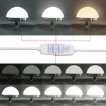 Casa si Gradina - Mobilier - Comode si corpuri - Masute de toaleta - Masa de toaleta cu LED, stejar negru, 100x41x140 cm - Infinity.ro