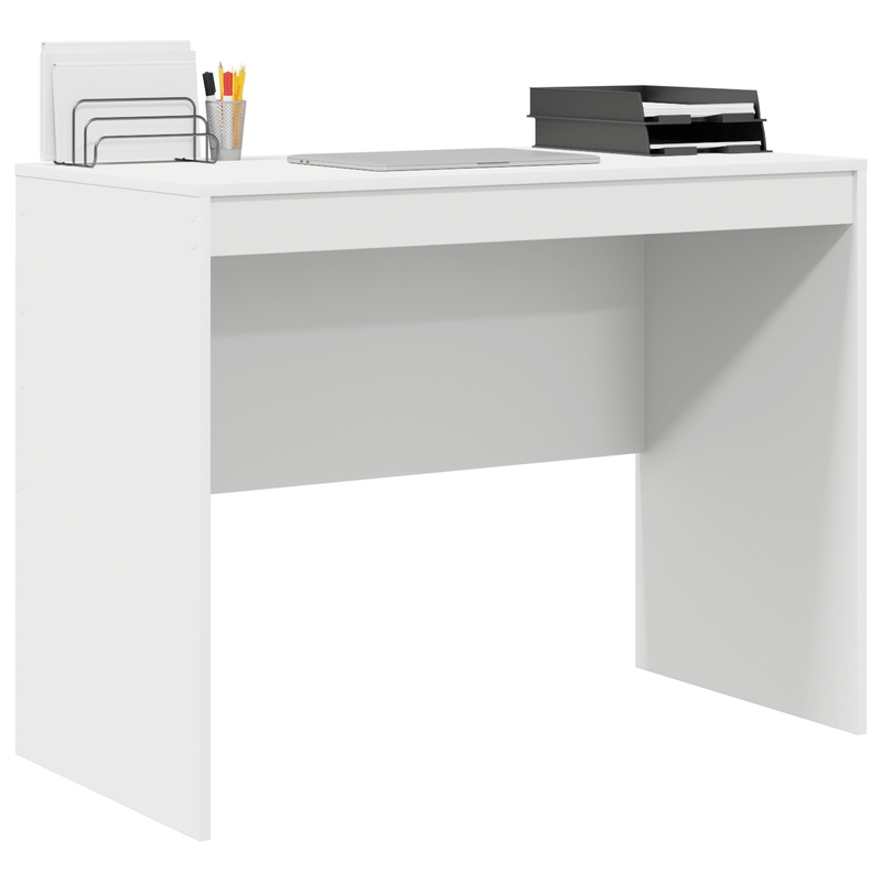 Casa si Gradina - Mobilier - Mese si birouri - Birouri - Birou de scris Alb Placa de particule 100 x 50 x 76 cm Depozitare - Infinity.ro