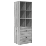 Casa si Gradina - Mobilier - Comode si corpuri - Comode - Unitate de Rafturi Gri Gri Sonoma Placi aglomerate Mediul - Infinity.ro