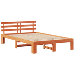 Casa si Gradina - Mobilier - Paturi si accesorii - Paturi - Cadru Pat din Lemn de Pin Culoare Maro Cerat Lemn Masiv - Infinity.ro