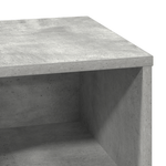 Casa si Gradina - Mobilier - Comode si corpuri - Noptiere - Noptiere cu LED 2 piese din beton gri 50x34.5x50 cm - Infinity.ro